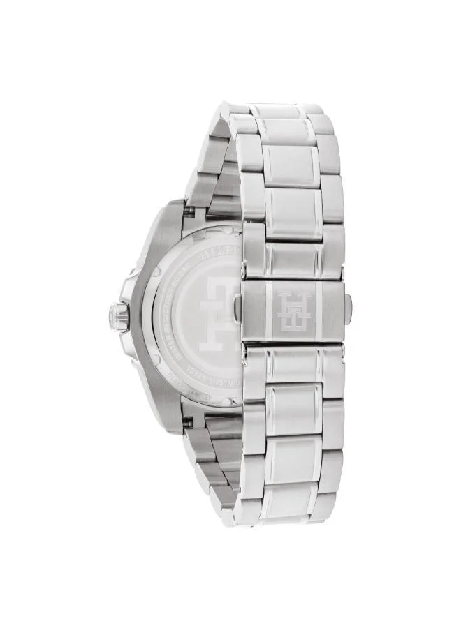 تومي هيلفيغر ساعة سويسرية تناظرية جي إم تي